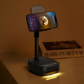 f22 portable mobile phone holder bluetooth audio desktop bedside anti-slip complete set of live broadcast lazy holder audio