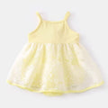Baby summer thin clothes baby girl super cute princess skirt hundred days banquet outwear sleeveless dress trendy