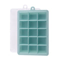 Ready-to-ship 15-cavity & 24-cavity silicone ice cube trays with lids - diy silicone ice mold for creative ice making in the freezer