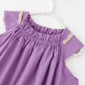 summer new korean style girls' dress - unique sleeveless solid color tank dress - princess dress - export quality