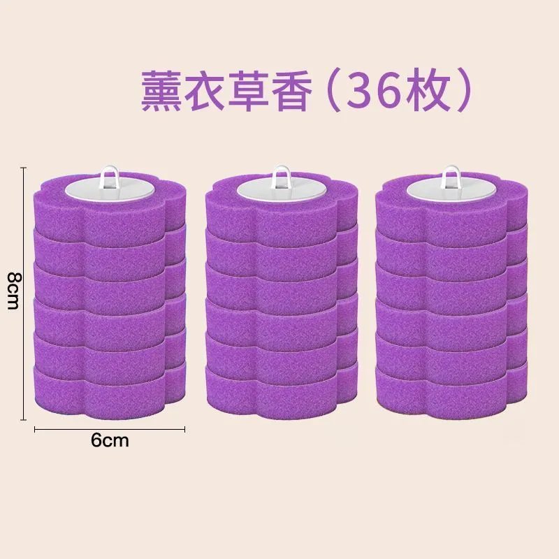 Toilet cleaning brush No dead ends Decontamination Household disposable toilet brush Throwable replacement cotton sheet