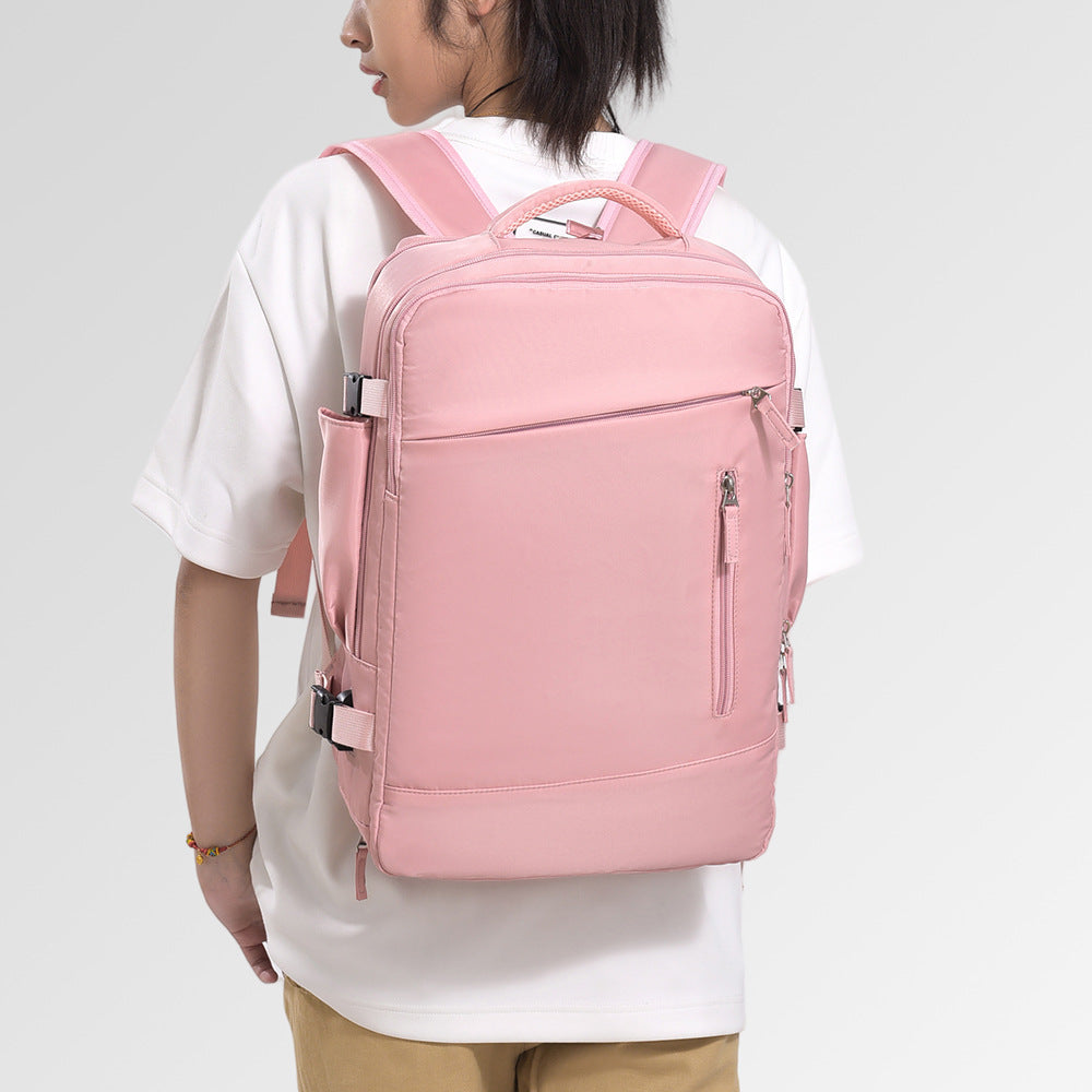 New large-capacity travel bag backpack women's business trip travel backpack women's lightweight student schoolbag computer backpack