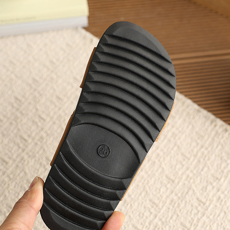 Vancahoboken boys' cork sandals & slippers -  summer new collection - indoor/outdoor sandals & flip-flops for older boys