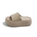 Women's height increasing slippers - new spring/summer collection - indoor home wear, everyday comfort, slip-on, non-slip, thick sole eva sandals