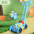 kids push tractor bubble machine fully automatic lighting outdoor garden cartoon boy bubble machine toy