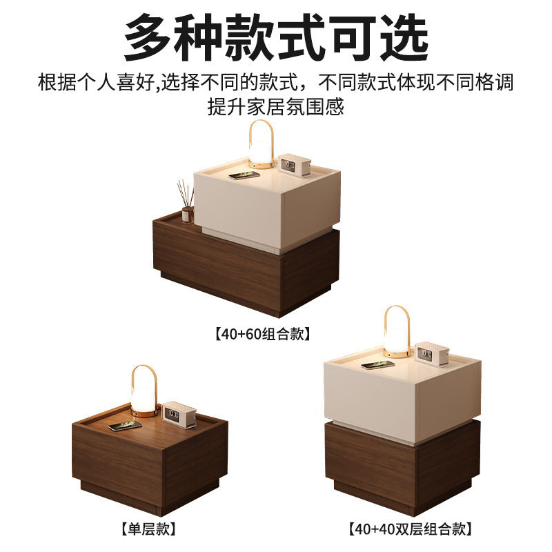 Bedside table for home italian normcore storage storage free combination cabinet popular sofa side table bedroom bedside table