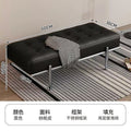 Shoe-changing stool at the door, can be used as a home entrance, pull-out bench, sofa stool, bed end stool, accessible luxury leather stool, living room