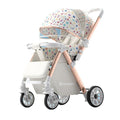 Baby stroller, reclining newborn baby, lightweight, foldable, two-way landscape, kids can sit, handy gadget, foldable, one-hand foldable