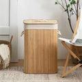 Wicker dirty clothes basket dormitory table set dirty clothes basket with lid covered woven large capacity dirty clothes basket hot pot restaurant