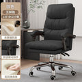 Home computer chair casual sofa chair study office chair seat comfortable long sitting reclining light luxury executive chair leather
