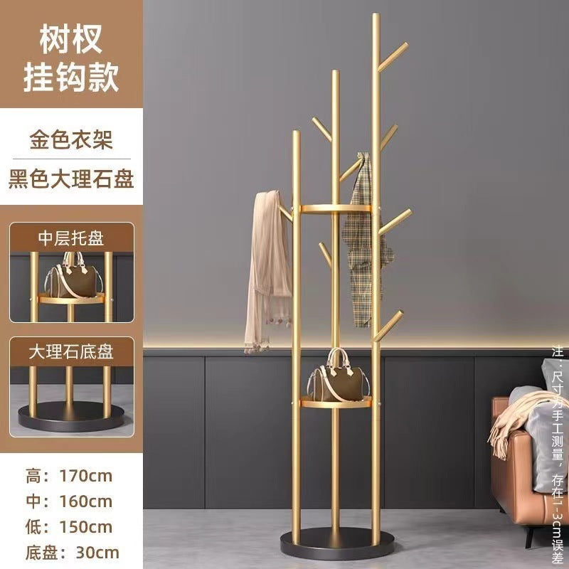 Clothes rack floor-standing clothes rack bedroom room storage coat rack popularfor home small accessible luxury clothes rack