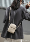 Women's crossbody phone bag - 2024 new style, chic and trendy small bag, fashionable, minimalist, casual, versatile, genuine leather cowhide shoulder bag