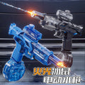 wholesale hot-selling fire-breathing electric water gun, ice mouse fire light, manual and automatic ice explosion foreign trade electric water gun toy