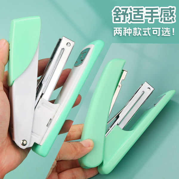 Huajie Macaron Stapler No. 12 Universal 24/6 Stapler for Students Special Binding Machine for Takeaway Packaging