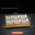 Six grids + square box [silver]