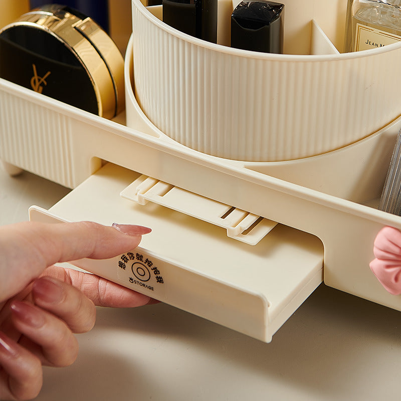 Xinle Thickened Storage Box Plastic Vertical Shelf Large Desktop Multifunctional Cosmetics Integrated Finishing Box