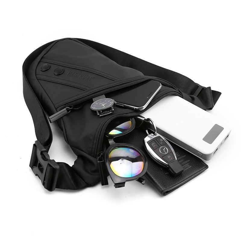New outdoor cycling leg bag multi-functional tactical breast bag sports and leisure messenger bag waist bag Luya bag