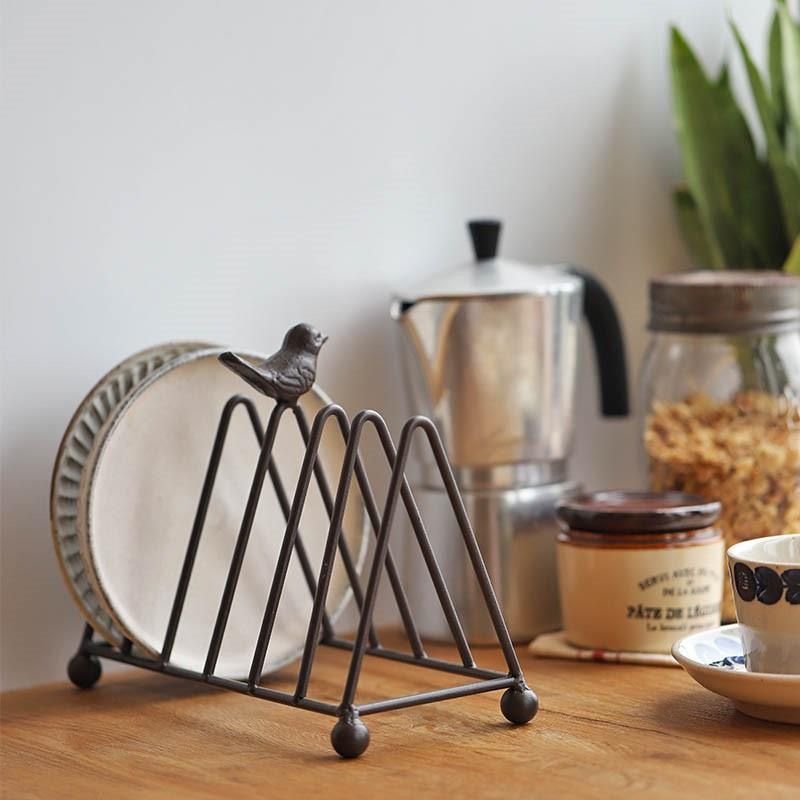 Bird triangle bookshelf magazine rack dish rack tray rack classification storage rack multi-residence storage decoration practical ornaments storage