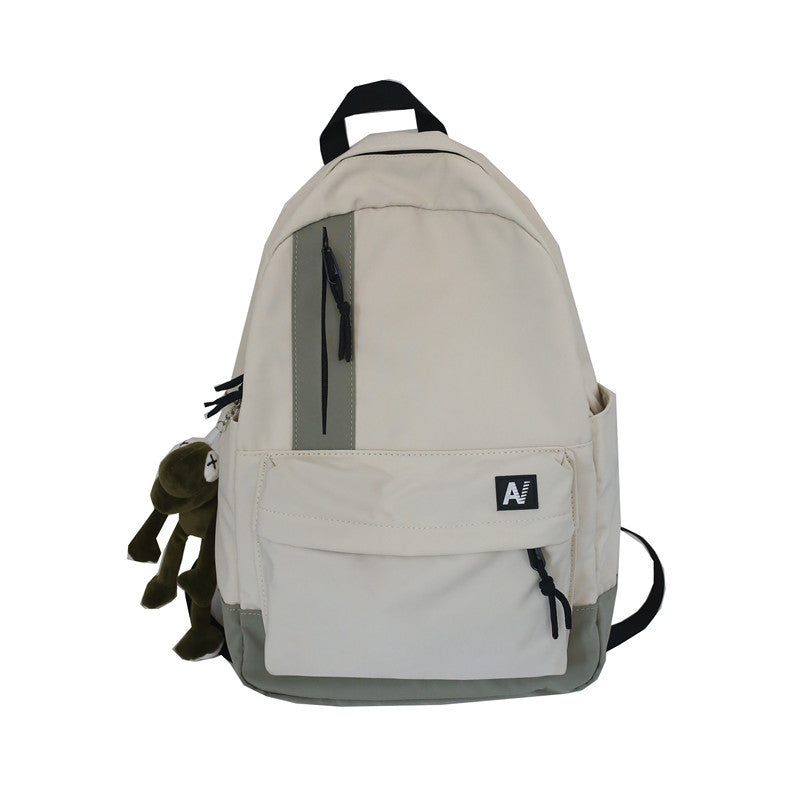 School bag junior high school girls high school students backpack elementary school students travel backpack large capacity 2023 light