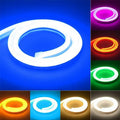 12v neon led silicone strip light - flexible, waterproof, ideal for outdoor advertising signs, lettering, and decorative lighting