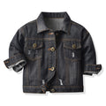 New arrival: children's denim jacket - stylish ripped design for boys and girls. wholesale and dropshipping available