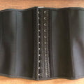 24cm latex corset large breasted three-layer patch tummy control shapewear rubber corset production and processing