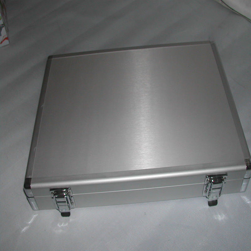 Customized precision instrument storage aluminum box, aluminum alloy box for sample display EVA shockproof aluminum alloy air box