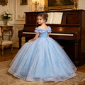 fashion stylegirl dresslength flower girl wedding dress catwalk piano performance clothingexport wholesalein stock