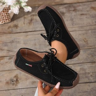 spring/autumn new arrival: women's plus-size casual loafers for cross-border e-commerce. wholesale available. suitable for , , and other platforms. (price difference: $0.67)