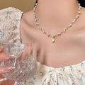2025 hot-selling beaded butterfly necklace for women - versatile, unique, elegant pearl choker - trendy vintage style accessories