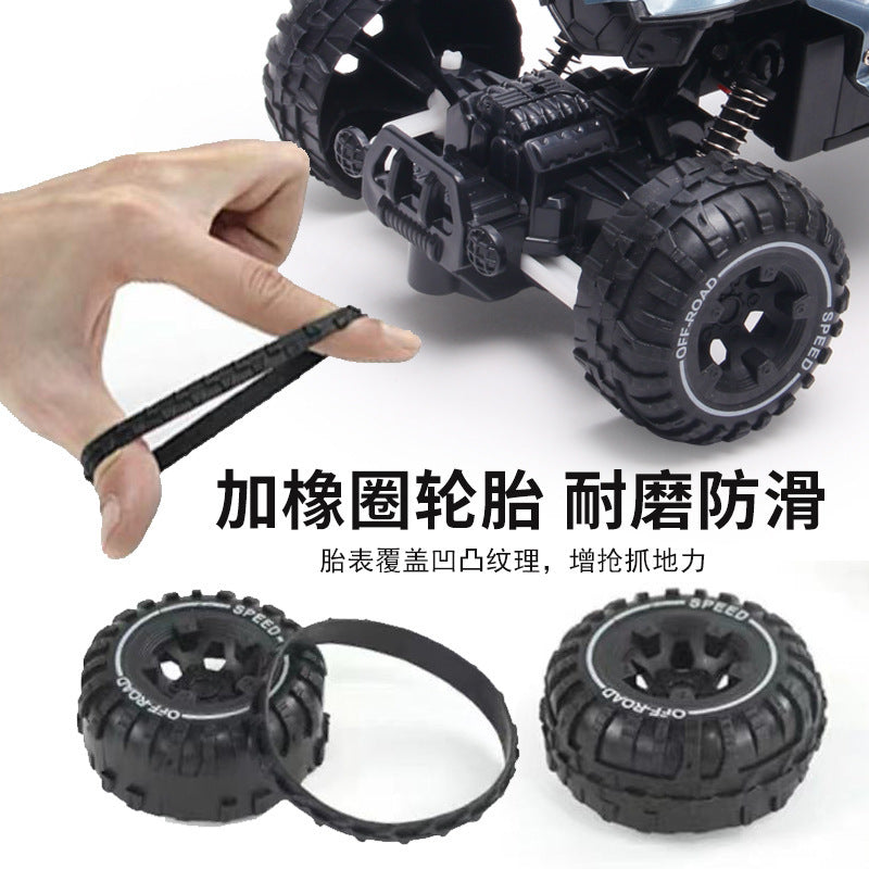 alloy remote control off-road climbing car four-way charging remote control high-speed alloy off-road climbing car kids toy