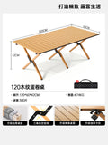 Outdoor foldable table egg roll table stalls convenient camping style table and chair suit picnic chair complete set of equipment supplies