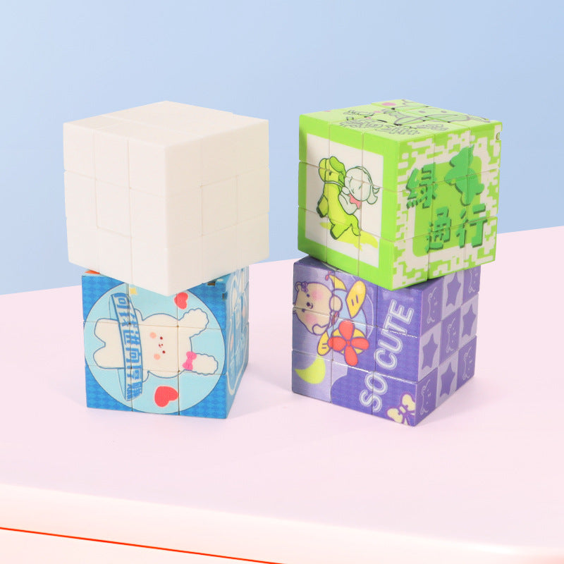 【custom】2x2 & 3x3 rubik's cube custom uv printed stickers - rubik's cube advertising company gifts, birthday presents, toys