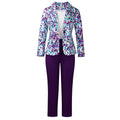 D603 cross-border e-commerce  new fashionable and elegant blazer and slim-fit suit pants two-piece set