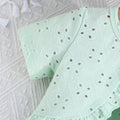 summer toddler sundress + solid color cardigan fashionable sweetheart baby 2-piece set - european & american cross-border direct from manufacturer