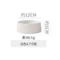 Rock pattern artistic conception cold dish plate creative classy sense hotel restaurant asymmetrical plate private dish ceramic tableware