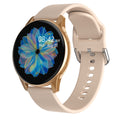 New product t2pro 1.28inch amoled round screen new smart watch pedometer heart rate blood oxygen call touch screen