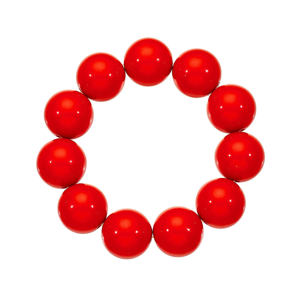 Amazon's new jewelry acrylic beaded necklace resin colorful beaded stylish necklace necklace for men and women