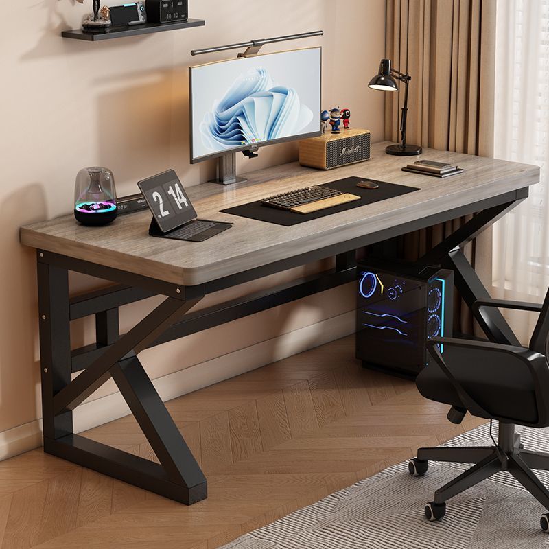 Solid wood computer desk, office desk, long desk, simple desk, student desk, home bedroom desk, gaming desk, workstation