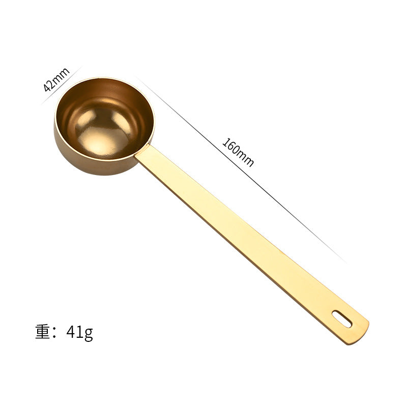 304 stainless steel measuring spoon coffee measuring spoon 5ml15ml30ml fruit powder spoon coffee milk powder baking tool