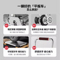 Small trolley for carrying goods, lightweight trolley, foldable express flatbed trailer, small trolley, for homemovablefoldable