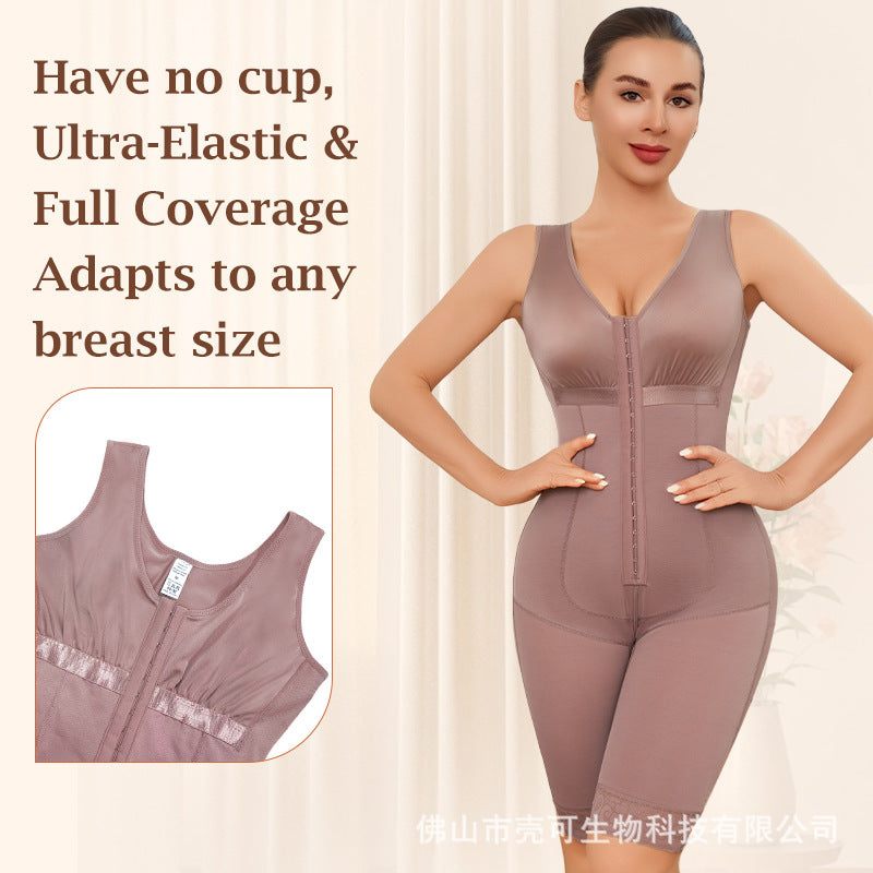 European and american cross-border shapewear bodysuit plus size waist trainer tummy control butt lifter slimming shapewear body shaper