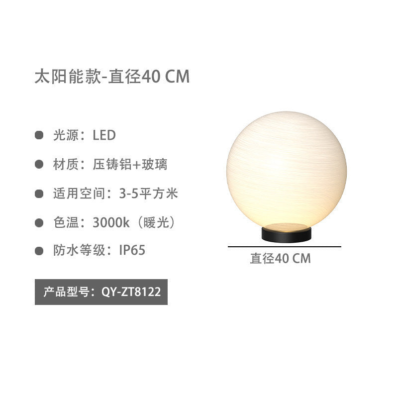 Outdoor pillar lights solar globe lights landscape garden yard lights outdoor fence lights villa gate pillar lights