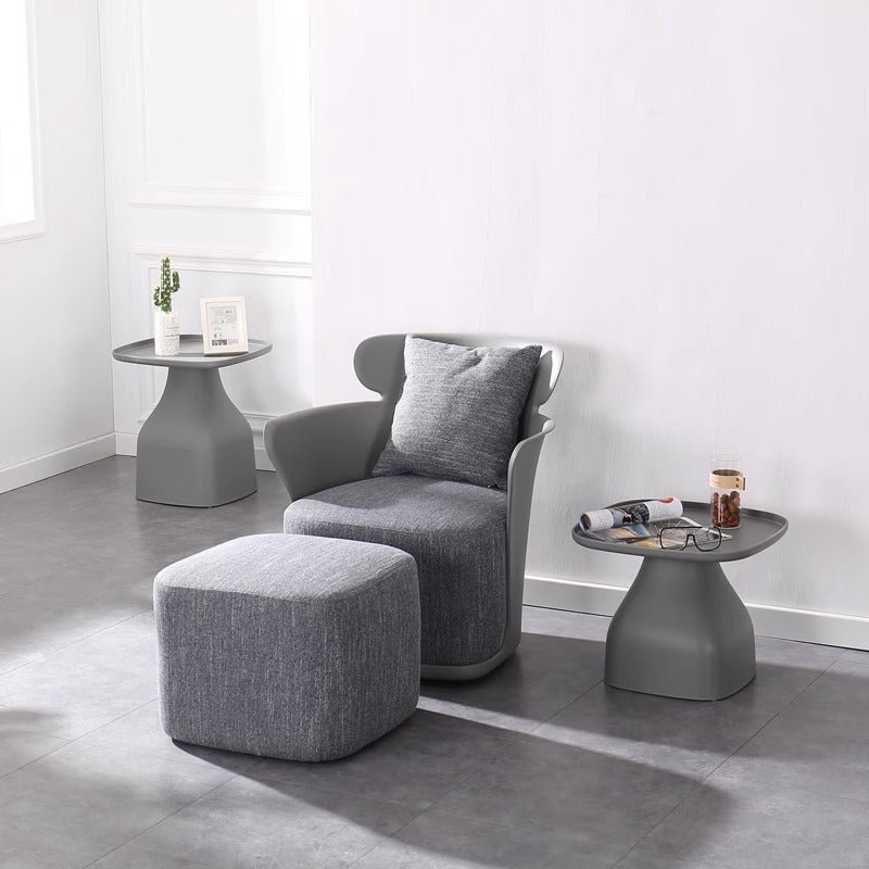 Influencer-approved creative home nordic light luxury single sofa chair, casual seating, small apartment living room backrest armchair