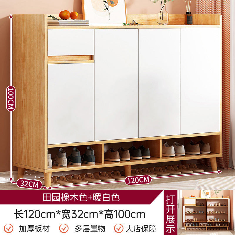 Shoe cabinet Home entrance Simple modern entry Living room Simple small apartment Large capacity Economic storage Shoe rack