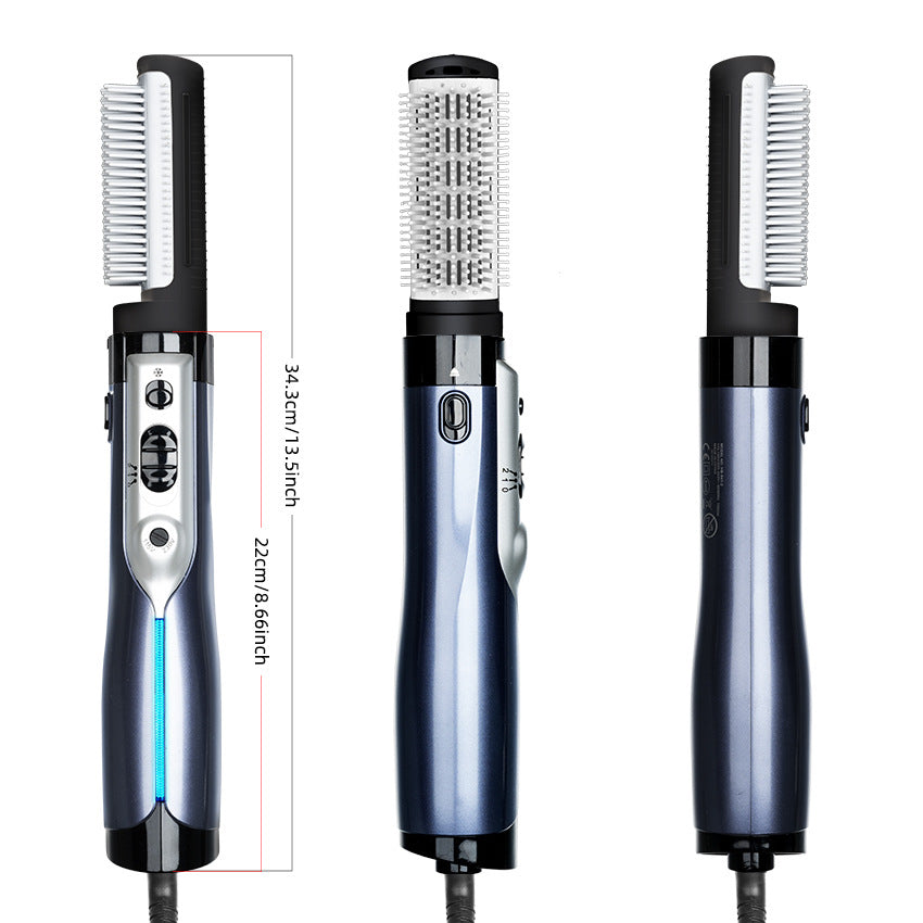 Cross-border Middle East hot air comb Multifunctional three-in-one hair straightener Curling iron Hair dryer Three-purpose hair changing hair dryer