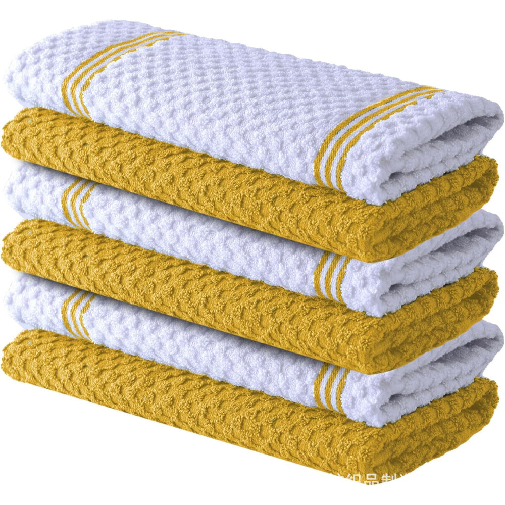 kitchen towels, dishwashing and table wiping, non-stick oil cleaning towels, soft, absorbent and lint-free amazon pineapple towels