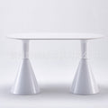Rock slab dining table french cream style popular dining table for home dining table and chairs casual small apartment rental house holy grail dining table