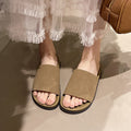 New retro flat espadrille sandals women's birkenstock style casual outdoor non-slip versatile fashion slippers