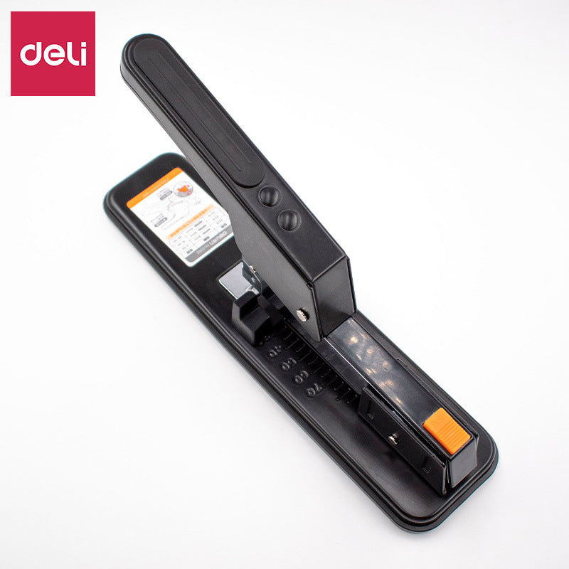 Deli 0392 Heavy-duty labor-saving stapler Financial office large thickened stapler stapler binding 60 pages